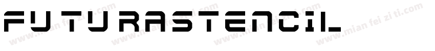 Futura Stencil字体转换